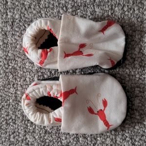 Handmade 0-6 month Moccasins